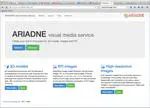 ARIADNE Visual Media Service: Easy Web Publishing of Advanced Visual Media